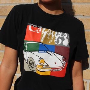 PORSCHE black t-shirt